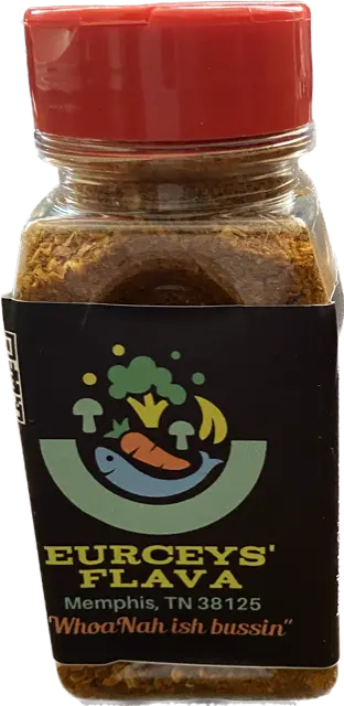 EURCEYS' FLAVA® CAJUN SPICES NO SODIUM "Cajun Spicy" Seasoning - Eurceys' Flava®