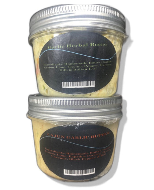 Eurceys' Flava® Cajun Garlic Butter 4.oz jar 