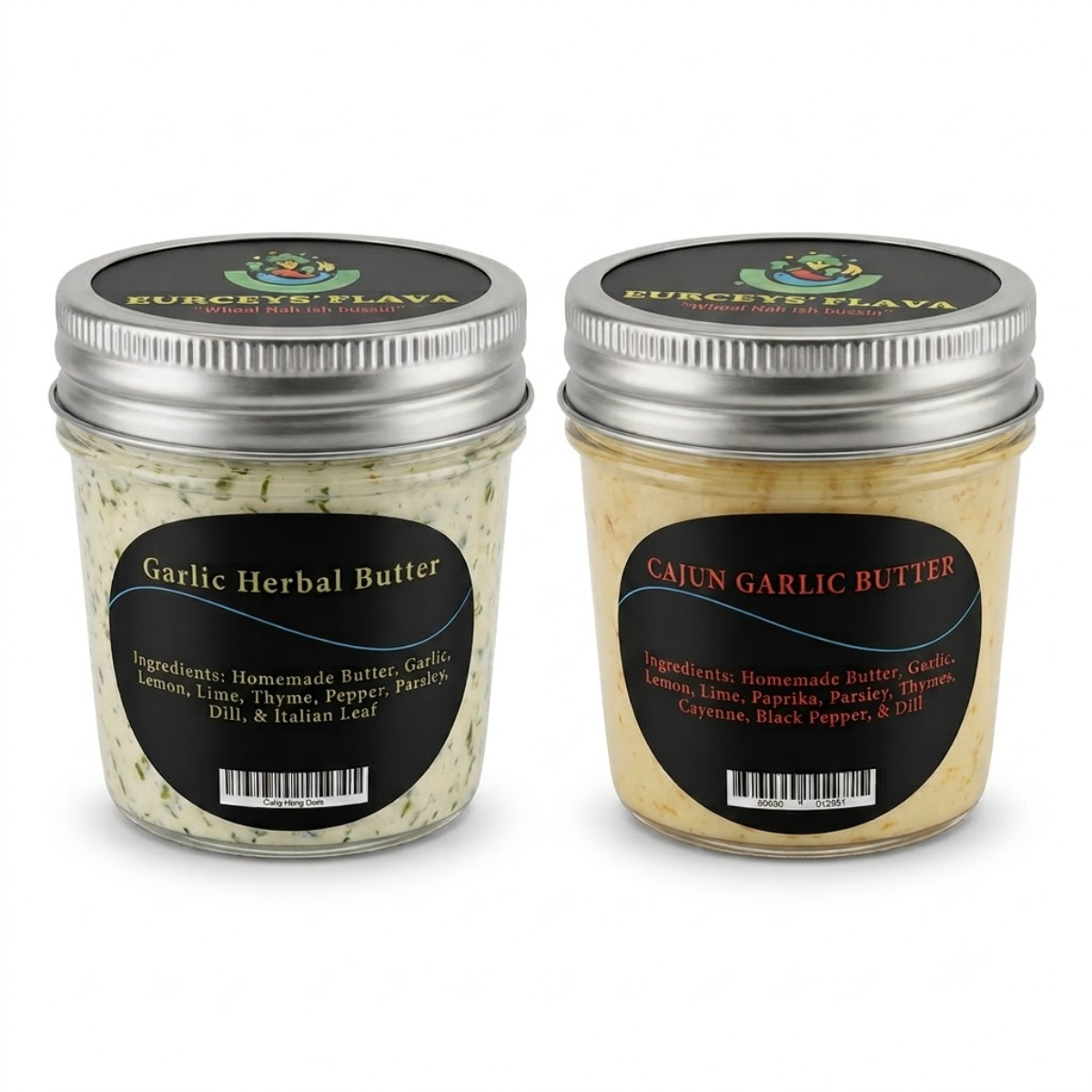 Eurceys' Flava® Flava Melt Duo – Cajun, Garlic Blends, or Both