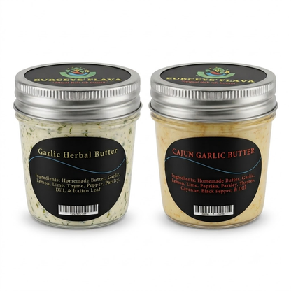 Eurceys' Flava® Flava Melt Duo – Cajun, Garlic Blends, or Both