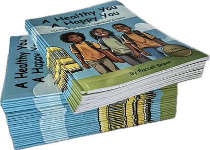 Stack of A Healthy You, A Happy You softback books