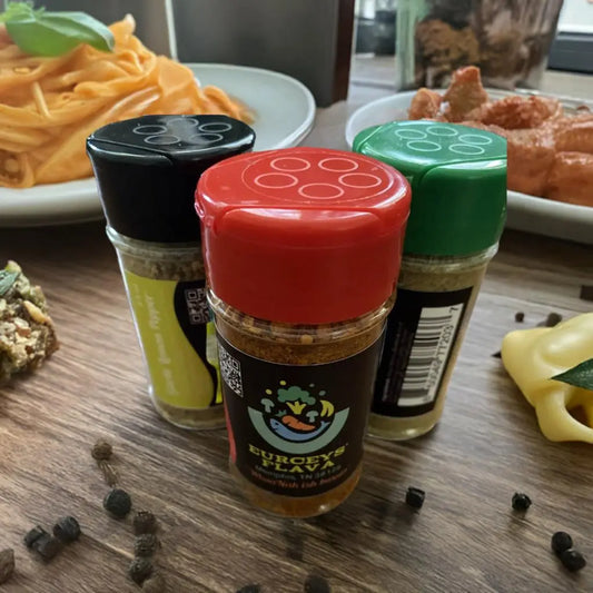 3-PACK EURCEYS' FLAVA® CAJUN SALT FREE SEASONING SPICE BLENDS 3(Trifecta) BOTTLES SODIUM-FREE ANY 3 FLAVA(S) OR SAME 3 - Eurceys' Flava®