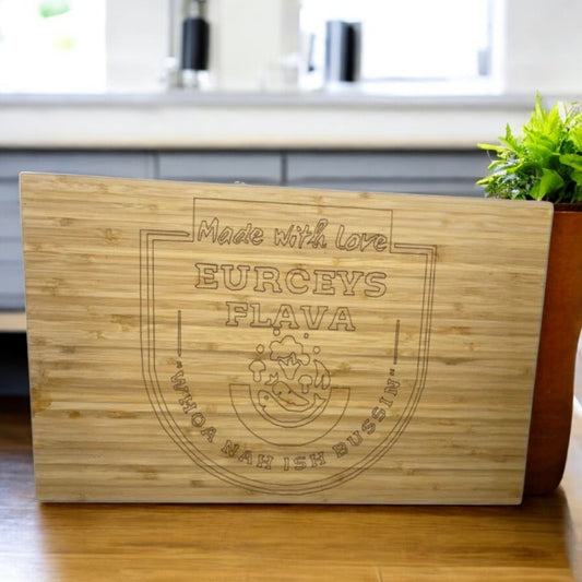 Eurceys' Flava® Bamboo wood chopping Board
