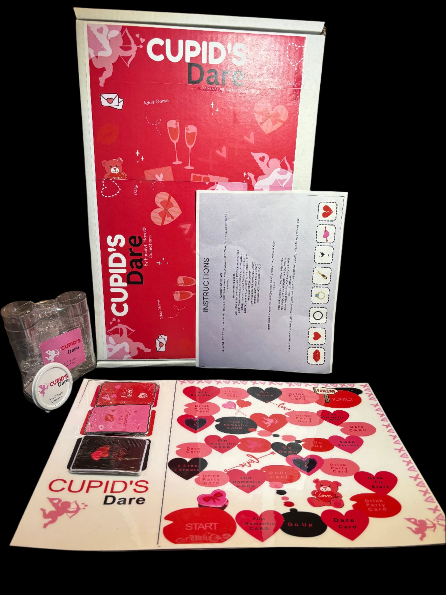 Cupid's Dare Boardgame & Accessories 