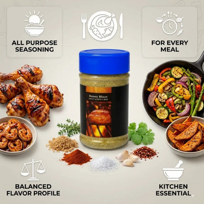 Eurceys' Flava® Cajun Spices "Honey Blaze" -Sweet Heat Rub