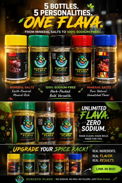 All 5 Flavas from Eurceys' Flava®