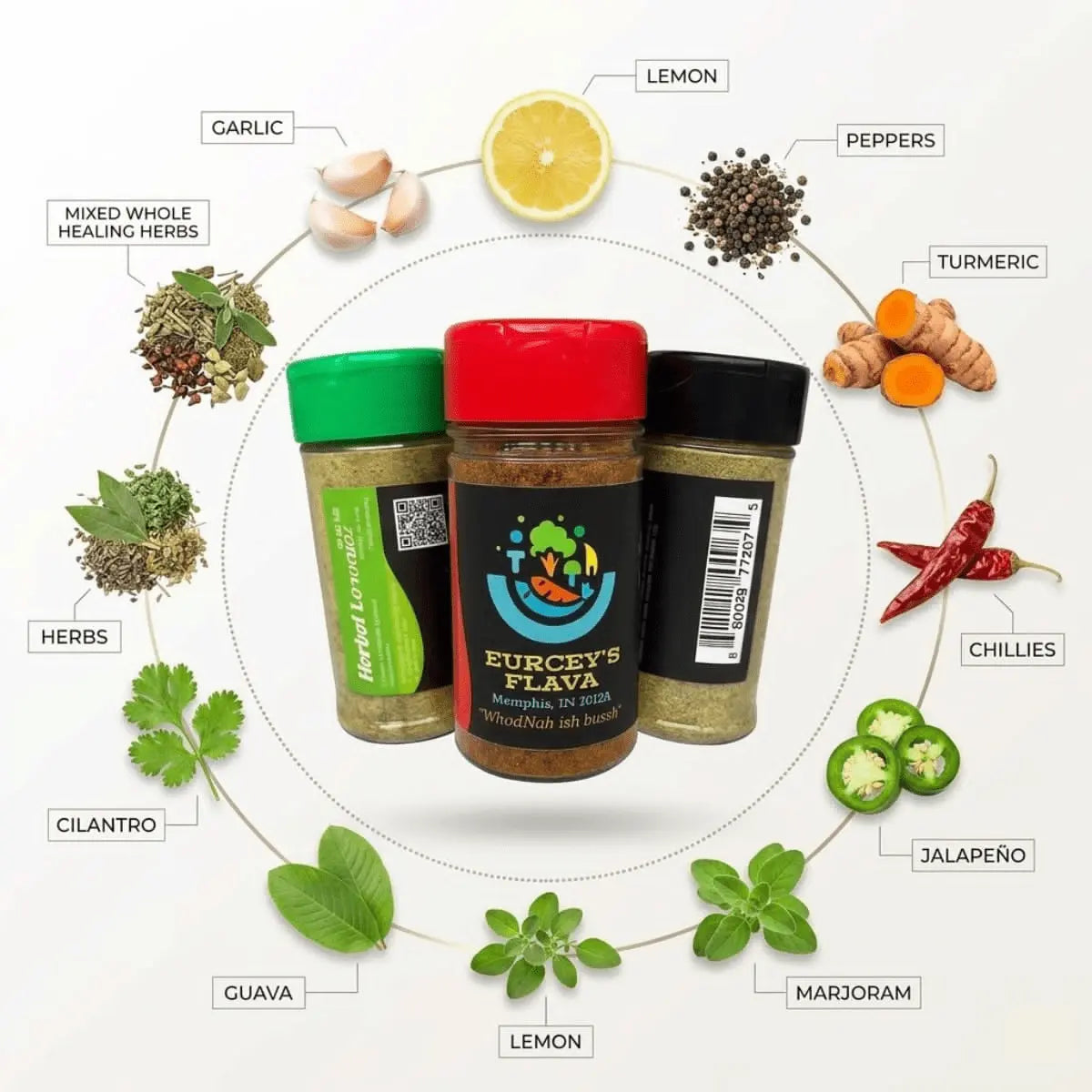 Eurceys' Flava Flava Essential Trio and its clean ingredients
