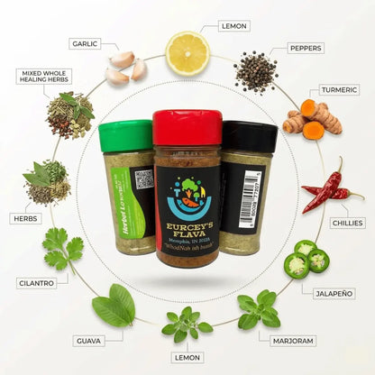 Eurceys' Flava Flava Essential Trio and its clean ingredients