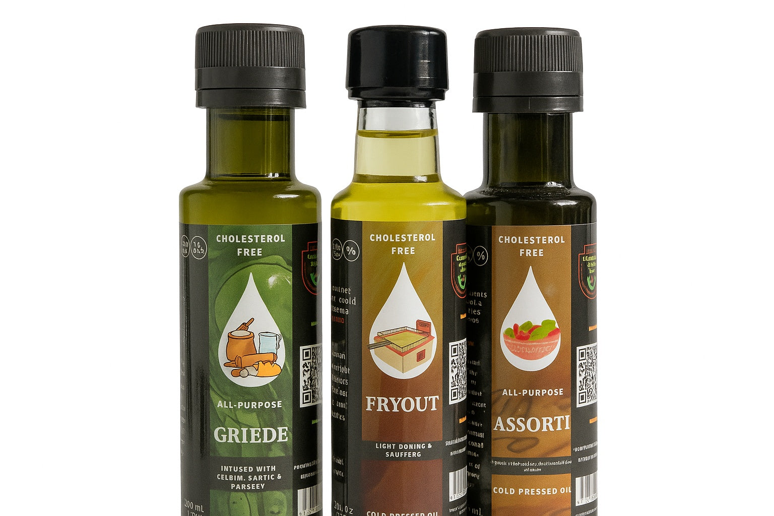 Eurceys' Flava®  Cold Pressed Oils 