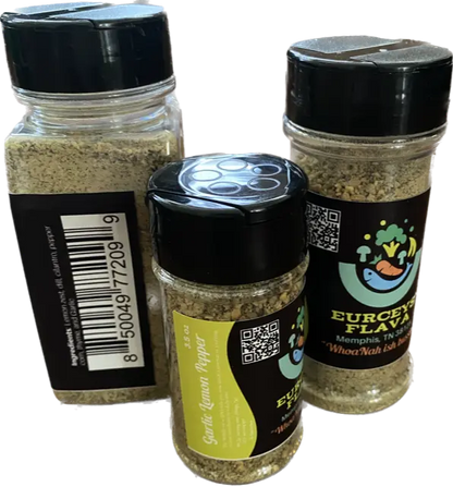 EURCEYS FLAVA® CAJUN SPICE Mixes without salt "Garlic Lemon Pepper" Seasoning - Eurceys' Flava®