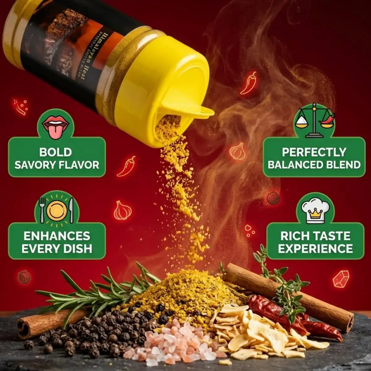 Himalayan Heat Mineral salt Option