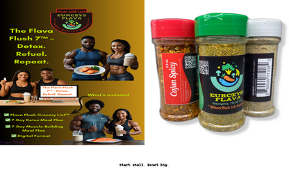 Eurceys' Flava® Taste Bud Transformation
5.5 oz Trio + Detox $30.49