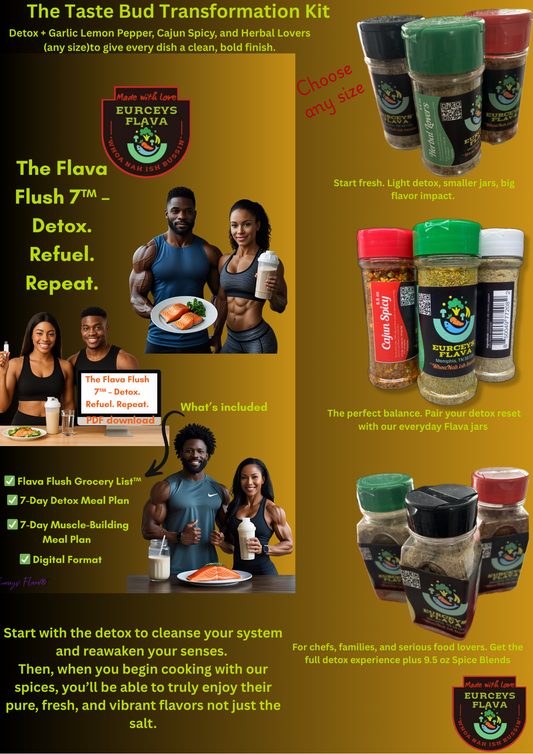 Any 3 size Spice Blends with a Detox