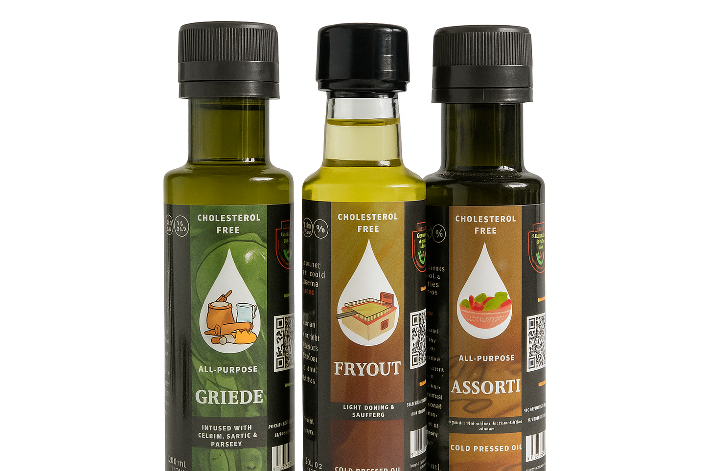 Eurceys' Flava®  Cold Pressed Oils 