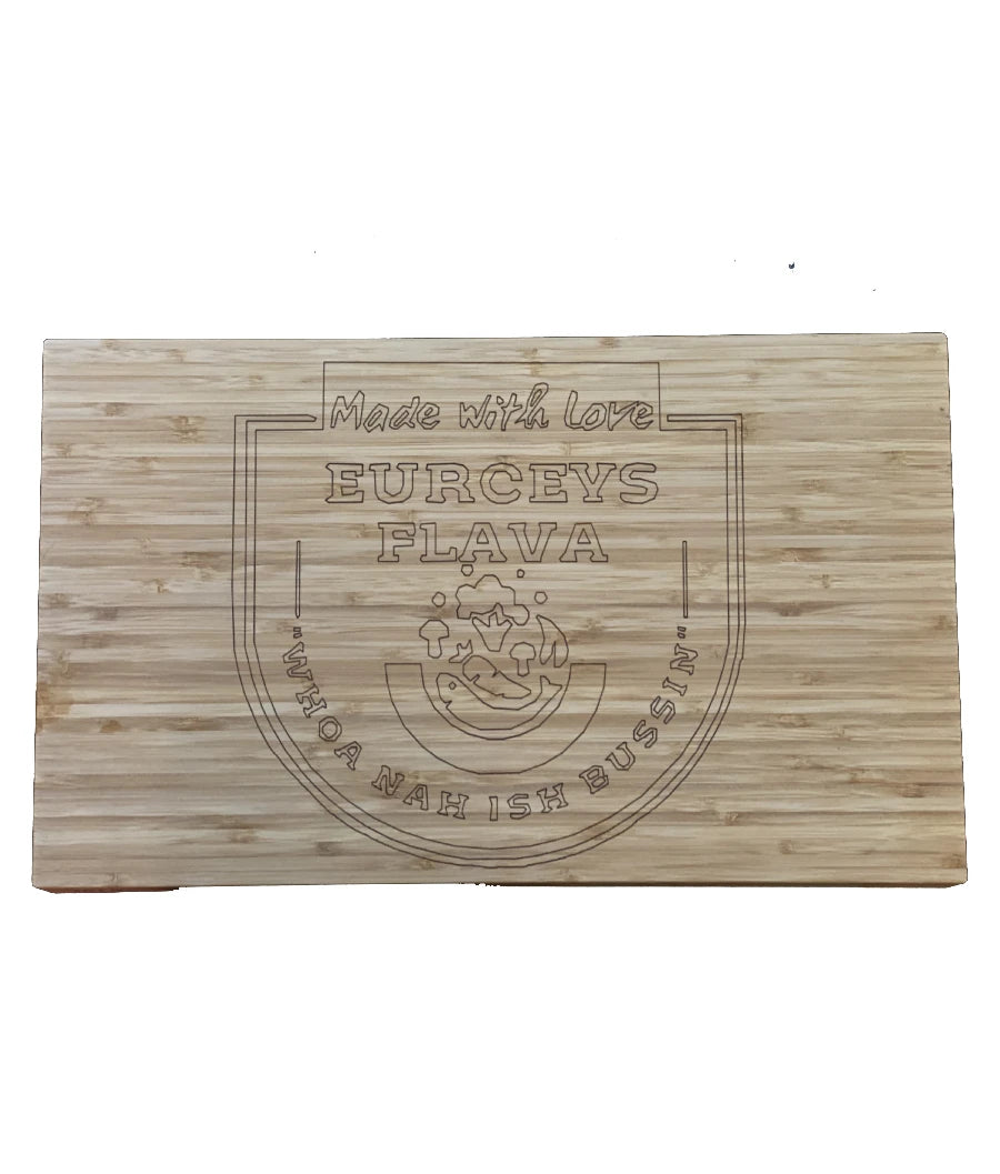 EURCEYS' FLAVA® CUTTING BOARD 18X11X2.5in BAMBOO WOOD 2.8LB CHOPPING BOARD - Eurceys' Flava®