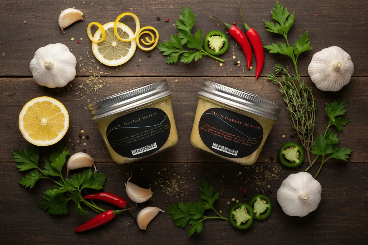 Eurceys' Flava® Flava Melt Duo – Cajun, Garlic Blends, or Both