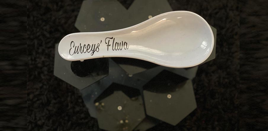 White Signature Spoon